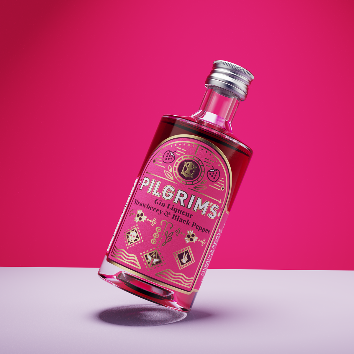 Pilgrim’s Strawberry & Black Pepper Liqueur