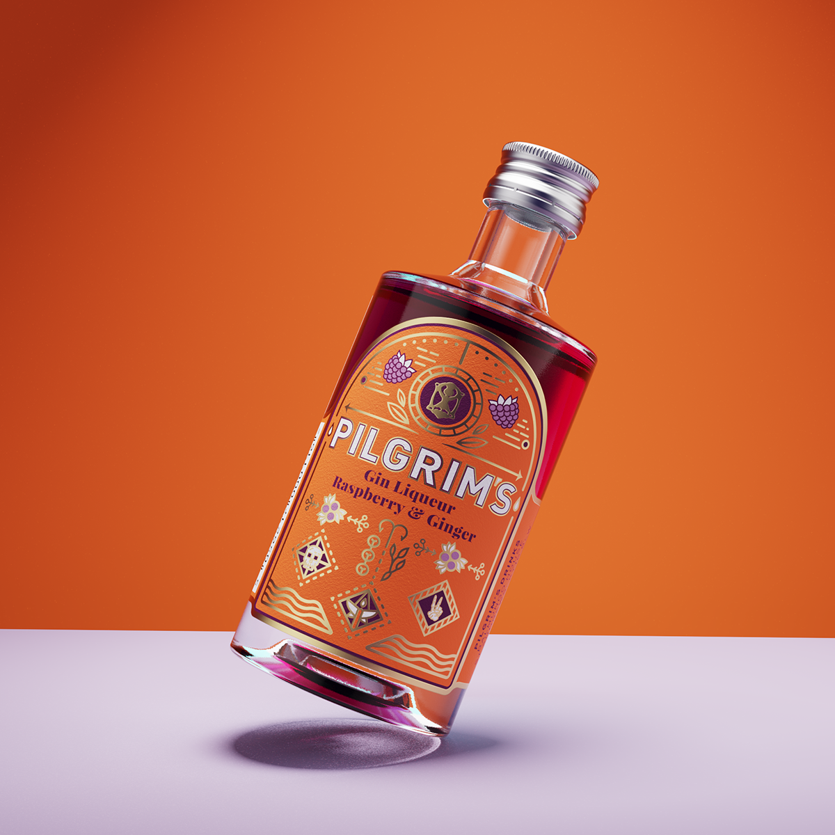 Pilgrim's Raspberry & Ginger Liqueur
