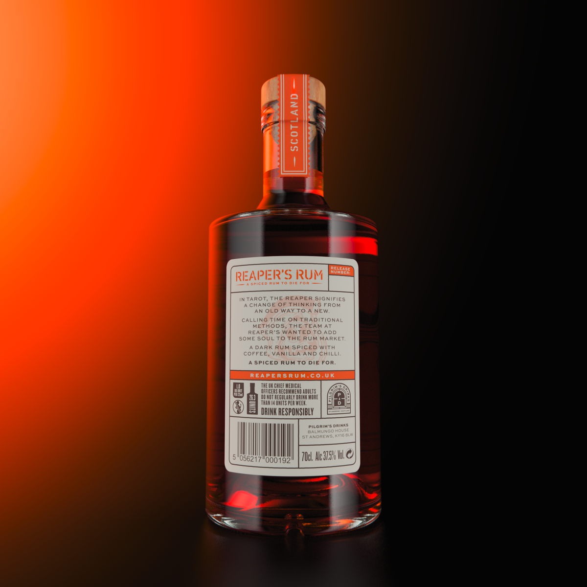 Reaper’s Rum  – Spiced Rum