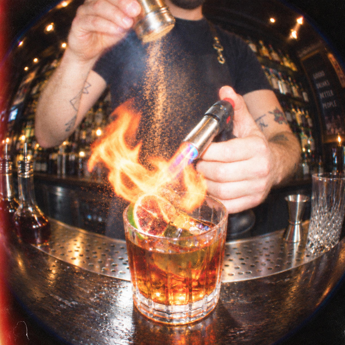 Reaper's Rum Cocktail Dark & Stormy