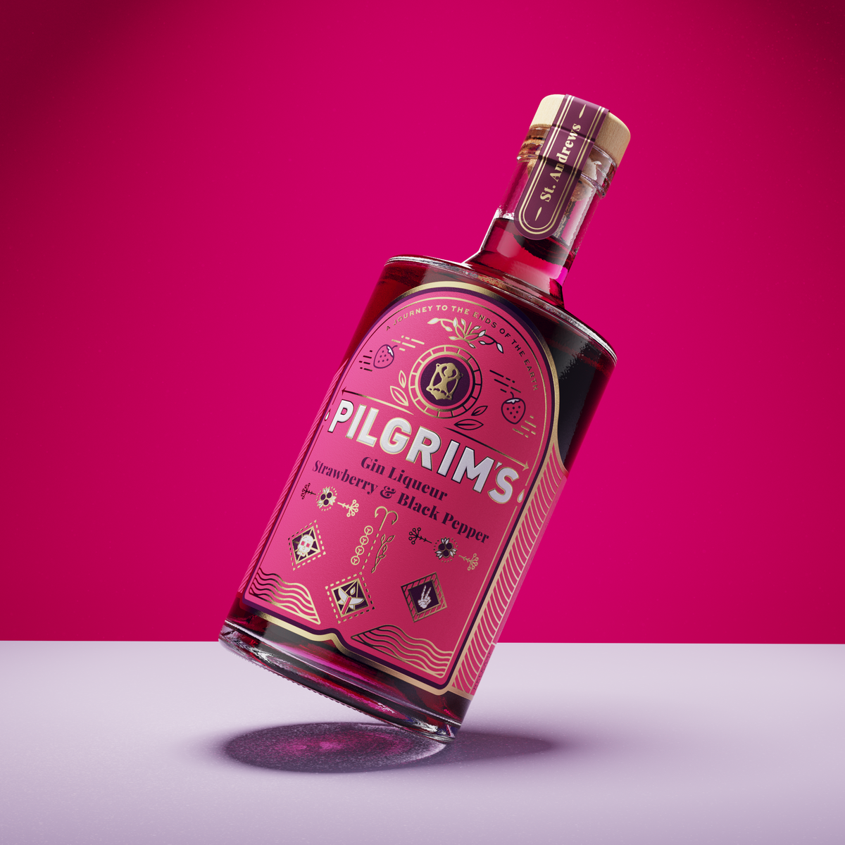Pilgrim’s Strawberry & Black Pepper Liqueur